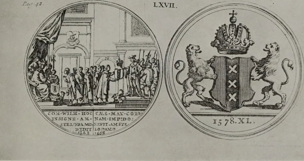 An illustration from The civic ancestry of New York--City and State, 1913, leaf 44