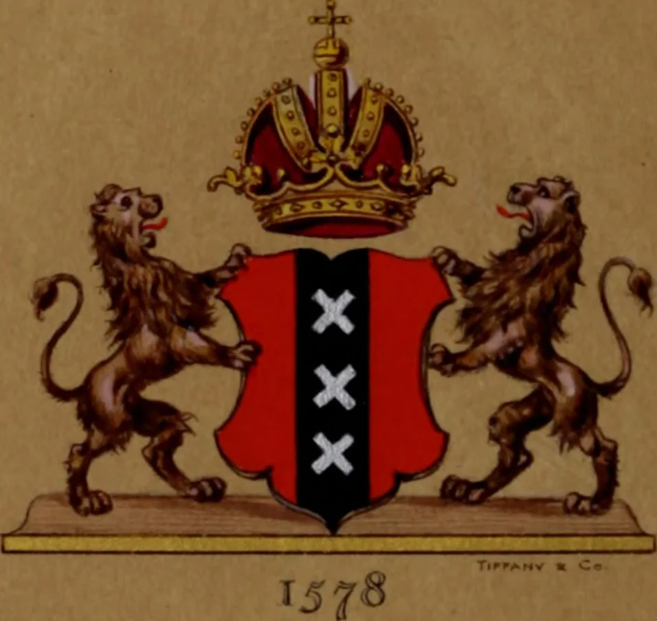 An illustration from The civic ancestry of New York--City and State, 1913, leaf 47
