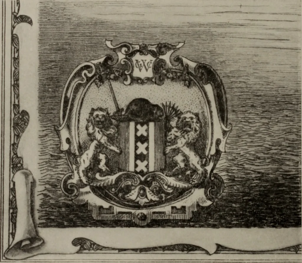 An illustration from The civic ancestry of New York--City and State, 1913, leaf 71