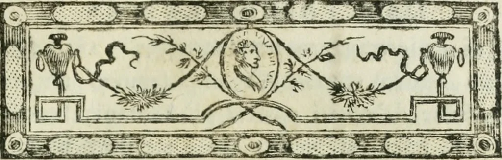 An illustration from Principj di architettura civile, 1785, leaf 12