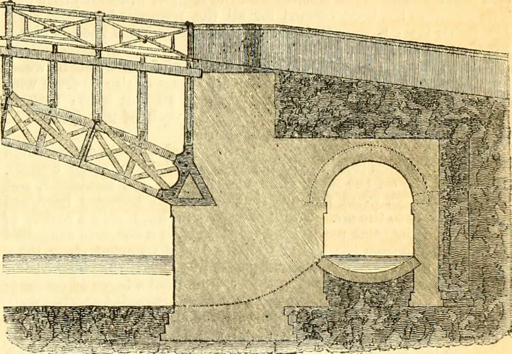 An illustration from Civil engineer and architect's journal, 1837, leaf 208