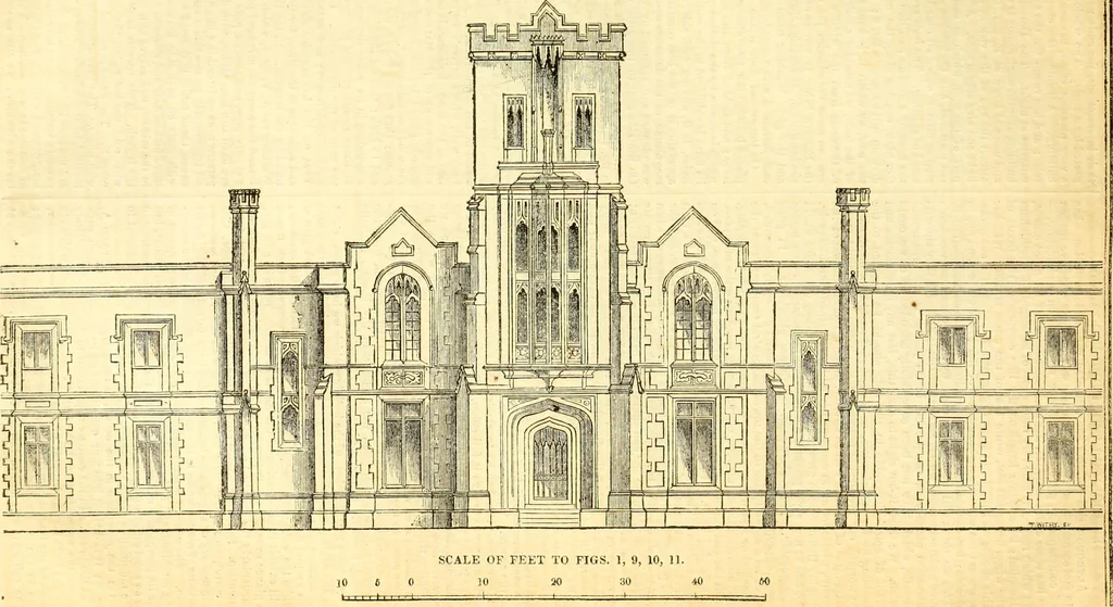 An illustration from Civil engineer and architect's journal, 1837, leaf 240