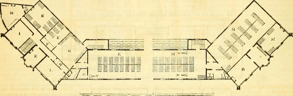 An illustration from Civil engineer and architect's journal, 1837, leaf 243