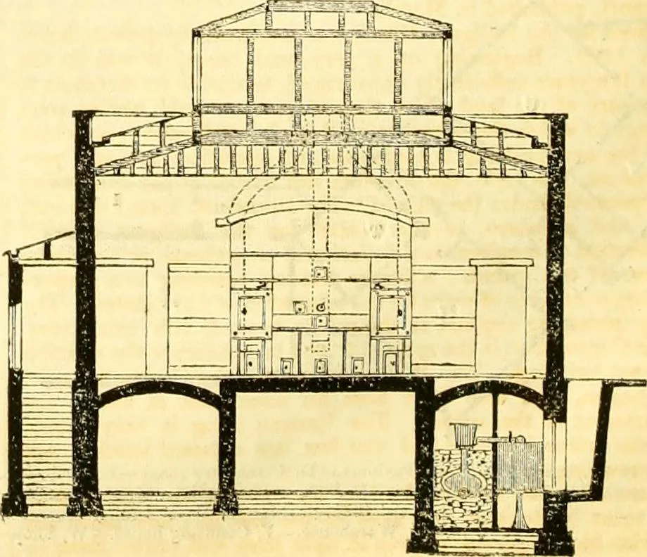 An illustration from Civil engineer and architect's journal, 1837, leaf 243