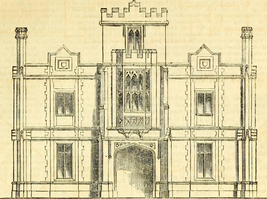 An illustration from Civil engineer and architect's journal, 1837, leaf 244