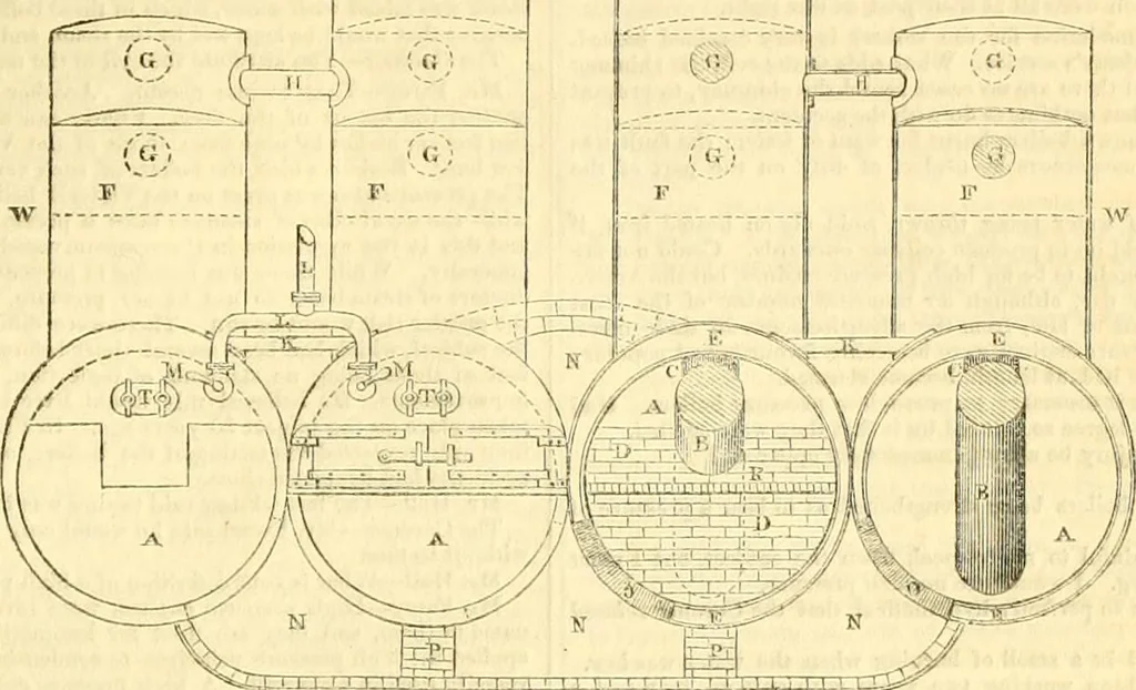 An illustration from Civil engineer and architect's journal, 1837, leaf 322
