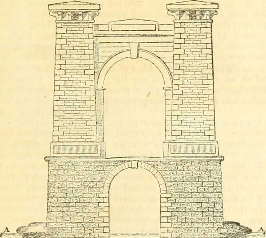 An illustration from Civil engineer and architect's journal, 1837, leaf 354
