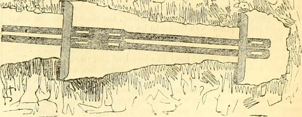 An illustration from Civil engineer and architect's journal, 1837, leaf 354