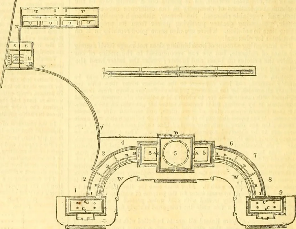 An illustration from Civil engineer and architect's journal, 1837, leaf 411