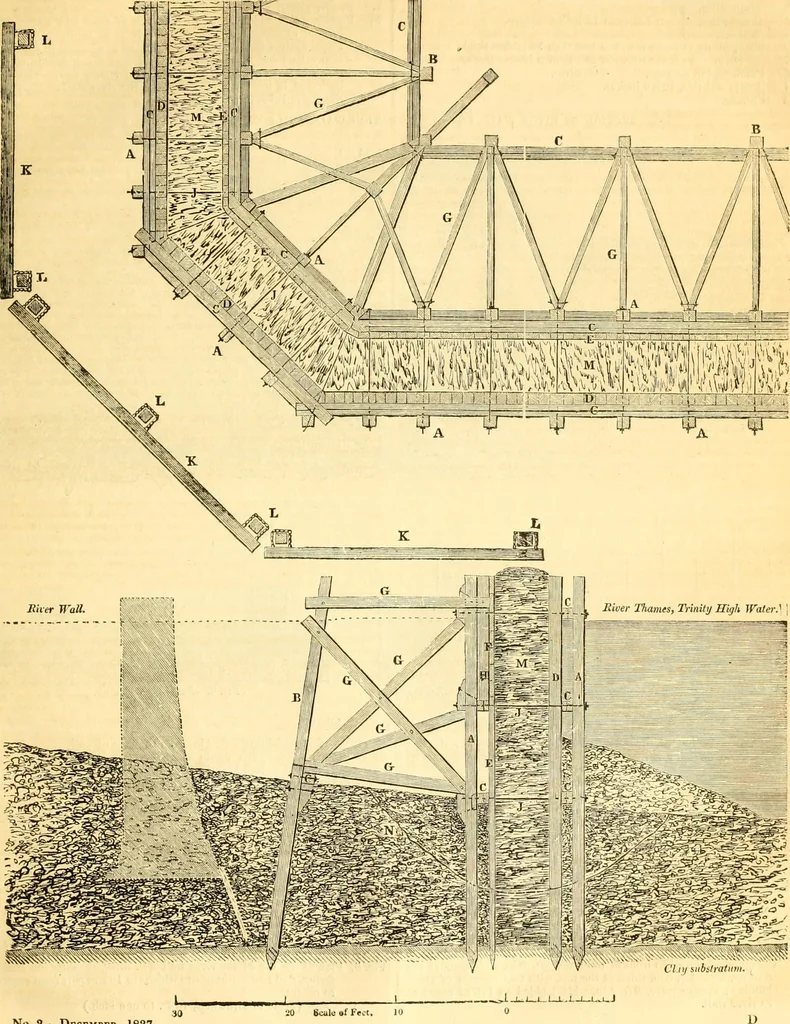 An illustration from Civil engineer and architect's journal, 1837, leaf 52