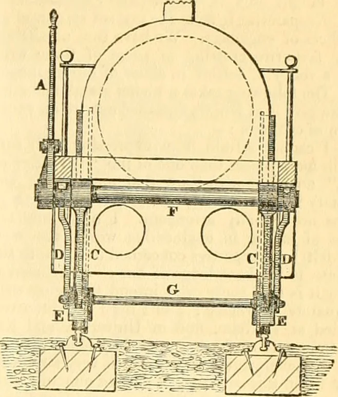 An illustration from The Civil engineer and architect's journal, scientific and railway gazette, 1839, leaf 140