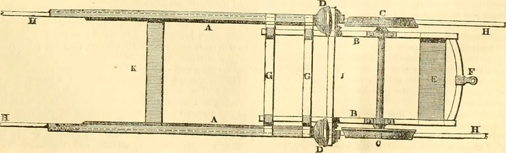 An illustration from The Civil engineer and architect's journal, scientific and railway gazette, 1839, leaf 140