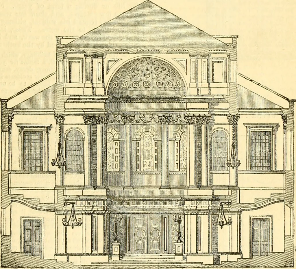 An illustration from The Civil engineer and architect's journal, scientific and railway gazette, 1839, leaf 16