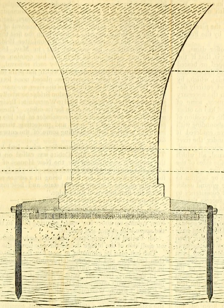 An illustration from The Civil engineer and architect's journal, scientific and railway gazette, 1839, leaf 220