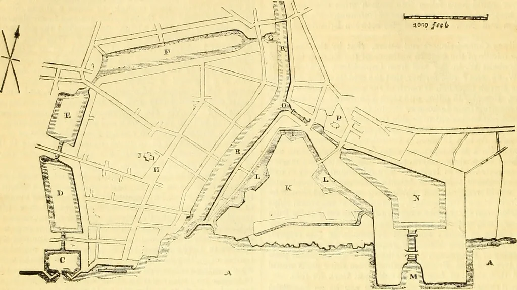 An illustration from The Civil engineer and architect's journal, scientific and railway gazette, 1839, leaf 31