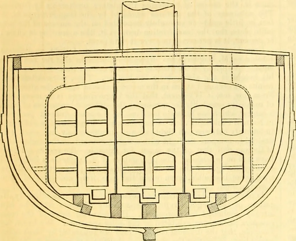 An illustration from The Civil engineer and architect's journal, scientific and railway gazette, 1839, leaf 339