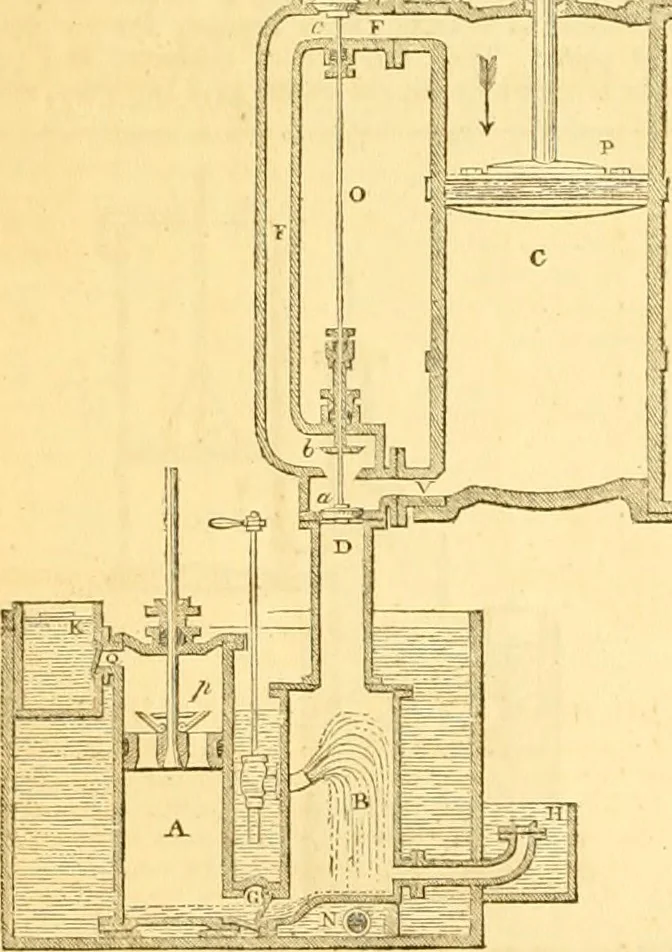 An illustration from The Civil engineer and architect's journal, scientific and railway gazette, 1839, leaf 425