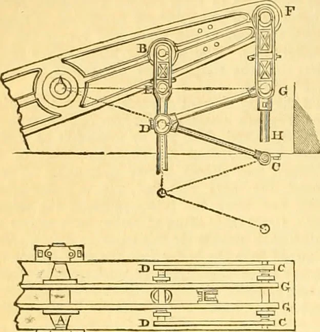 An illustration from The Civil engineer and architect's journal, scientific and railway gazette, 1839, leaf 427