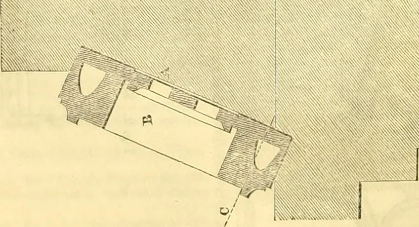 An illustration from The Civil engineer and architect's journal, scientific and railway gazette, 1839, leaf 97