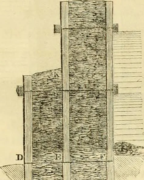 An illustration from The Civil engineer and architect's journal, scientific and railway gazette, 1839, leaf 106