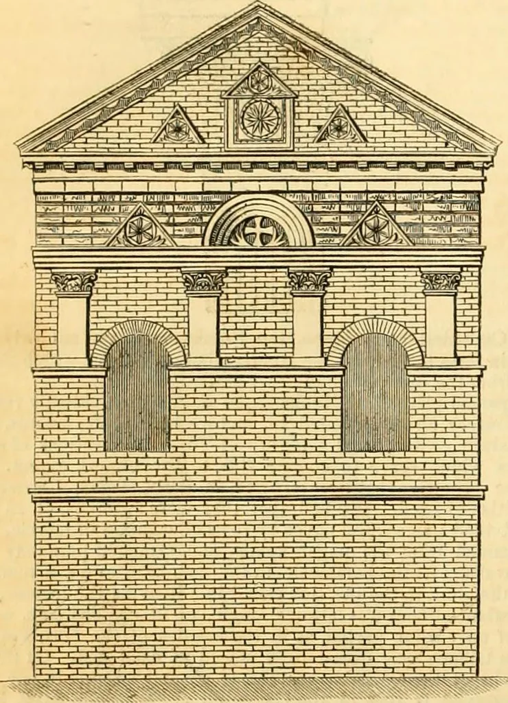 An illustration from The Civil engineer and architect's journal, scientific and railway gazette, 1839, leaf 175
