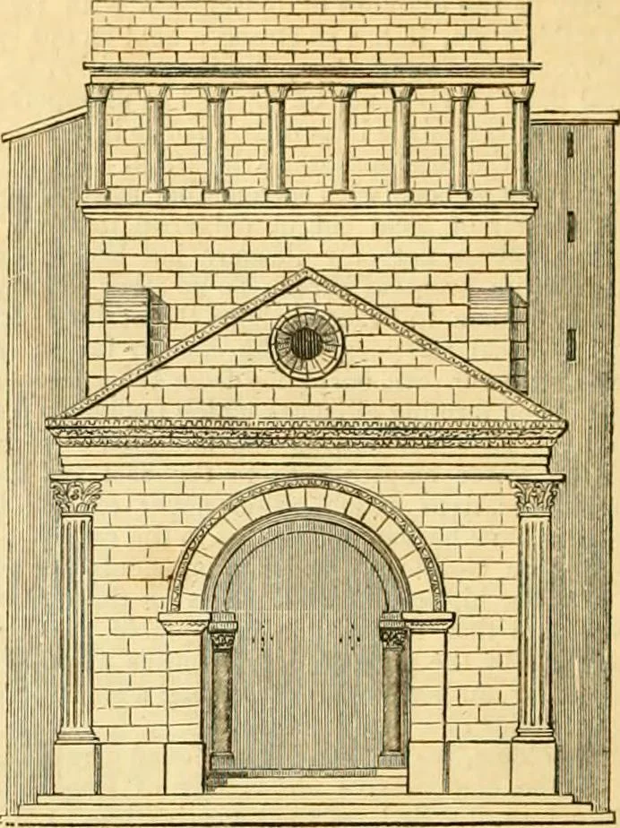 An illustration from The Civil engineer and architect's journal, scientific and railway gazette, 1839, leaf 175