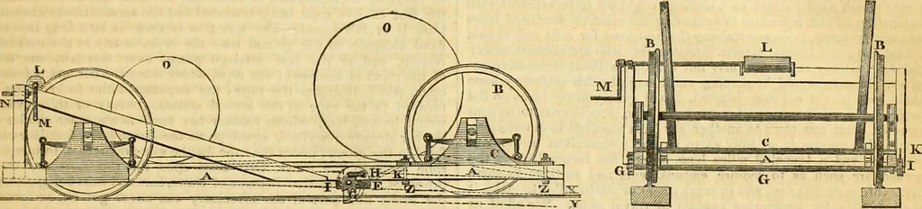 An illustration from The Civil engineer and architect's journal, scientific and railway gazette, 1839, leaf 18