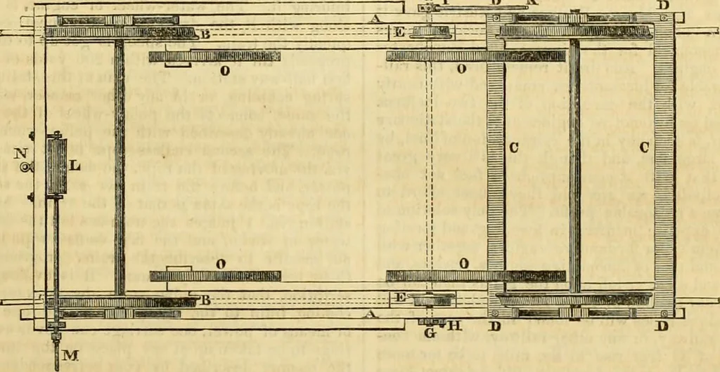 An illustration from The Civil engineer and architect's journal, scientific and railway gazette, 1839, leaf 18