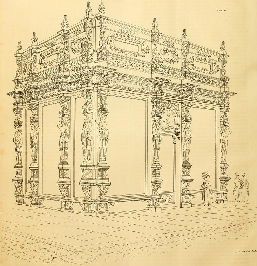 An illustration from The Civil engineer and architect's journal, scientific and railway gazette, 1839, leaf 297