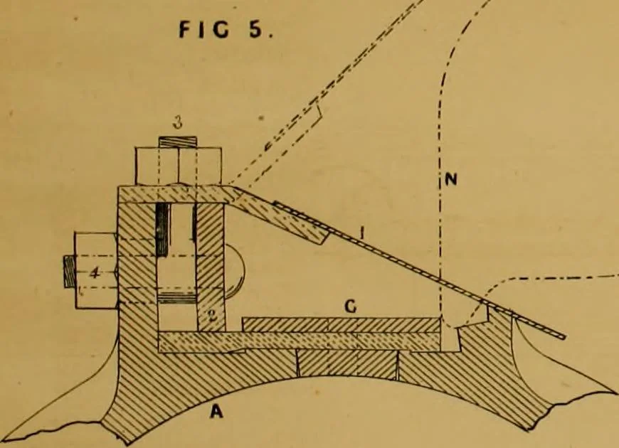An illustration from The Civil engineer and architect's journal, scientific and railway gazette, 1839, leaf 302
