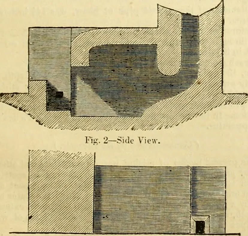 An illustration from The Civil engineer and architect's journal, scientific and railway gazette, 1839, leaf 340