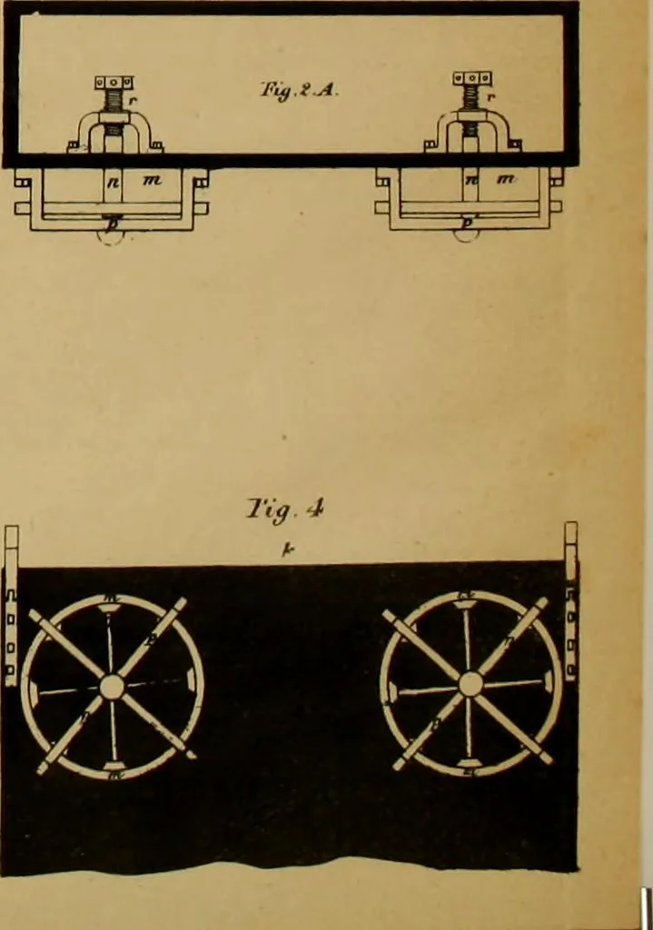 An illustration from The Civil engineer and architect's journal, scientific and railway gazette, 1839, leaf 422