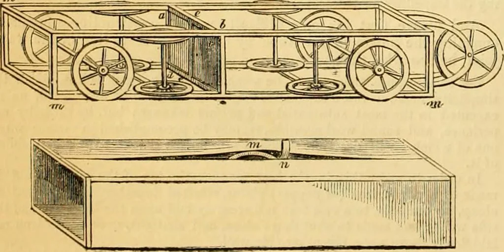 An illustration from The Civil engineer and architect's journal, scientific and railway gazette, 1839, leaf 459