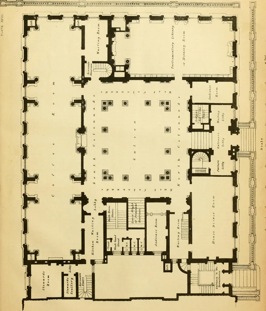 An illustration from The Civil engineer and architect's journal, scientific and railway gazette, 1839, leaf 462