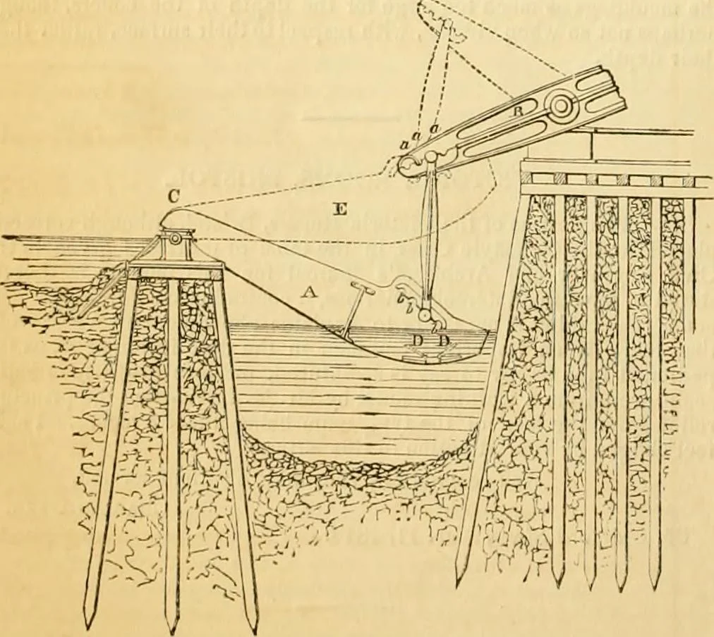An illustration from The Civil engineer and architect's journal, scientific and railway gazette, 1839, leaf 467