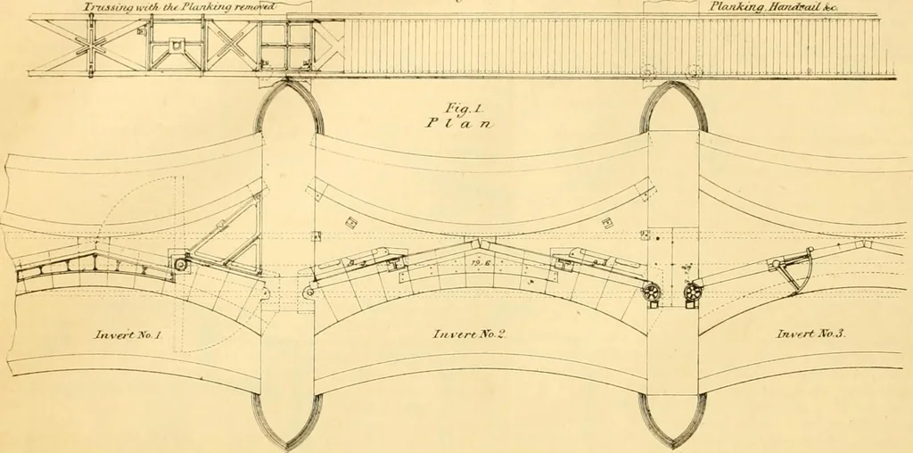An illustration from The Civil engineer and architect's journal, scientific and railway gazette, 1839, leaf 57