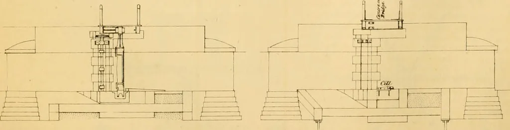 An illustration from The Civil engineer and architect's journal, scientific and railway gazette, 1839, leaf 57