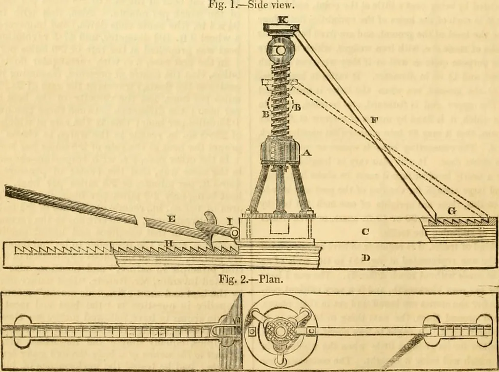 An illustration from The Civil engineer and architect's journal, scientific and railway gazette, 1839, leaf 67