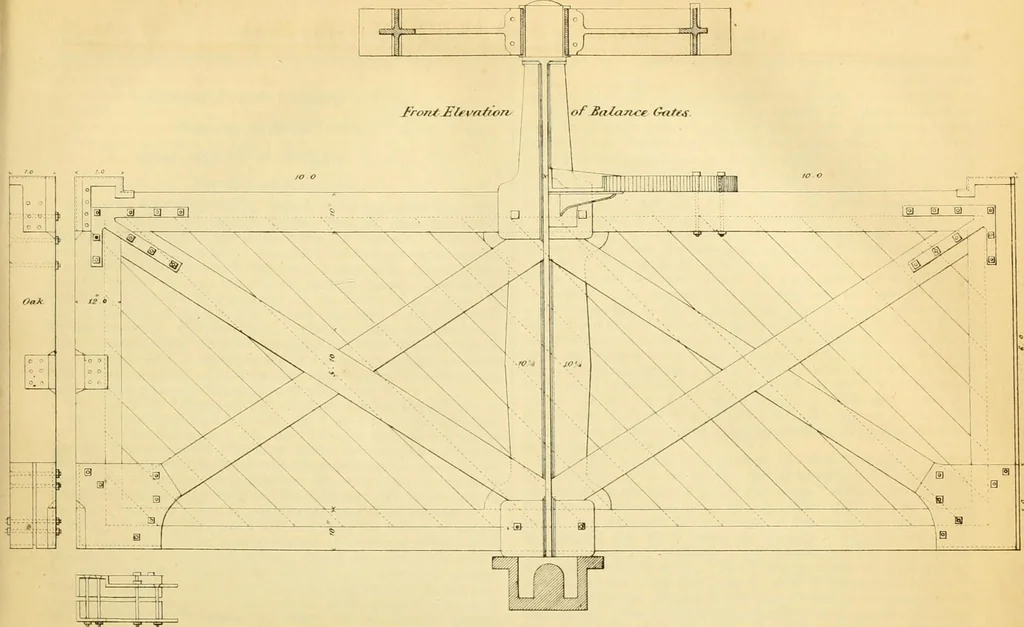 An illustration from The Civil engineer and architect's journal, scientific and railway gazette, 1839, leaf 68