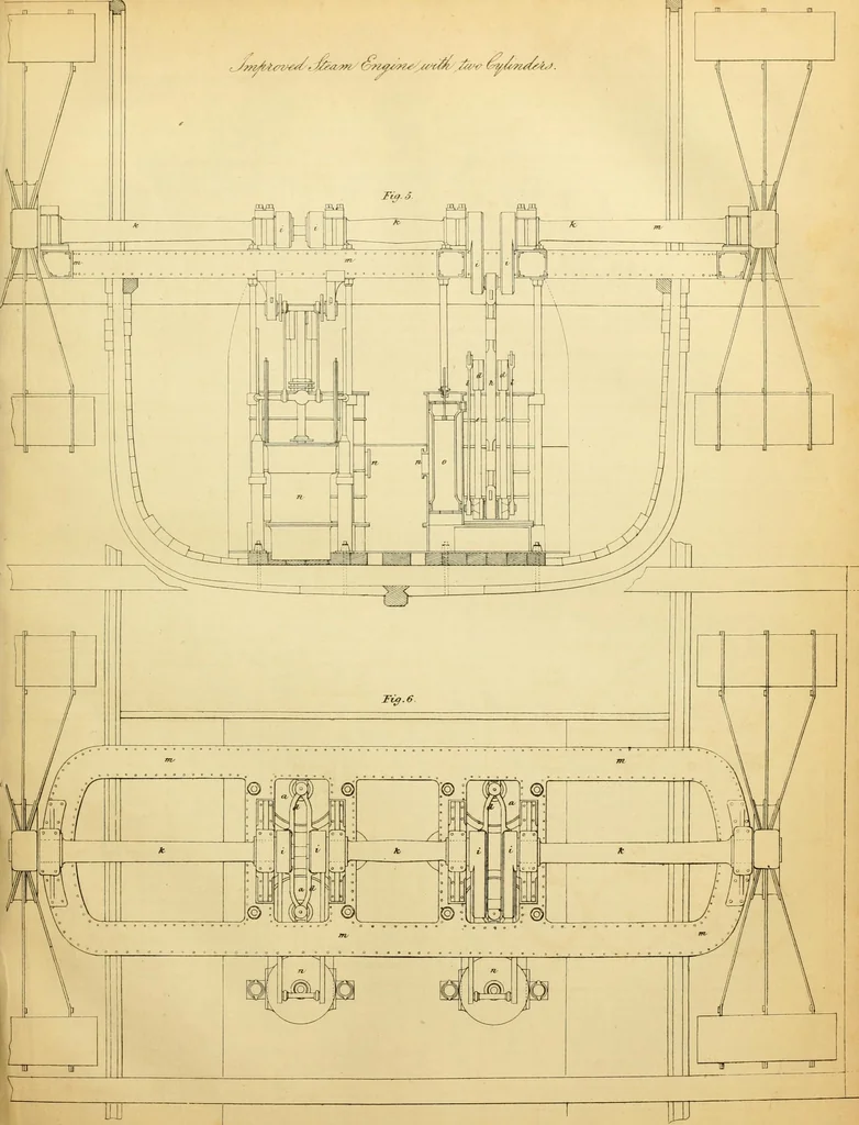 An illustration from The Civil engineer and architect's journal, scientific and railway gazette, 1839, leaf 96