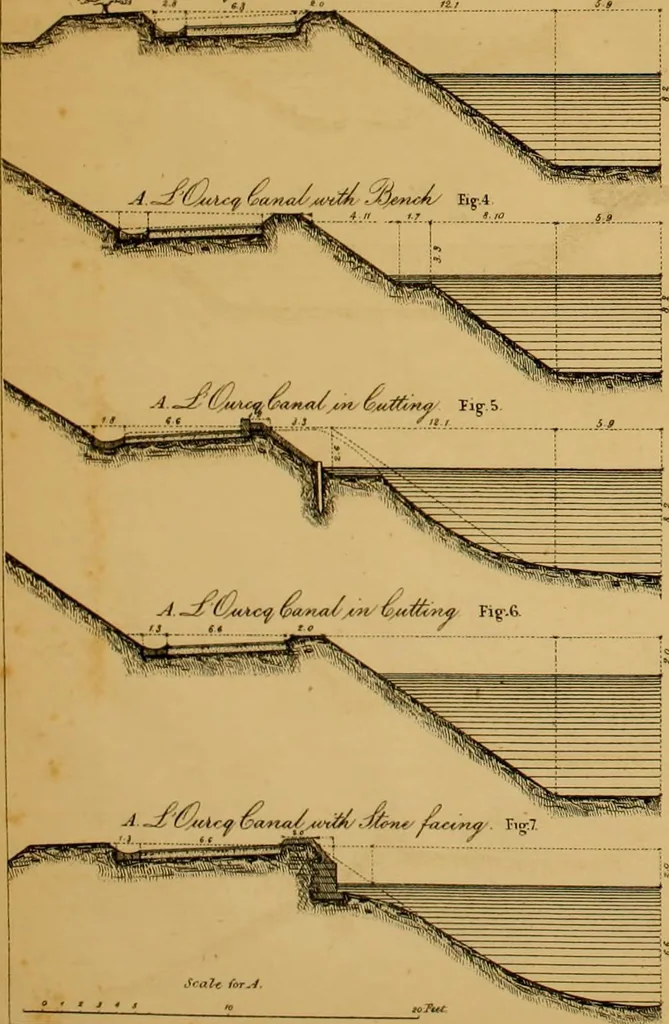 An illustration from The Civil engineer and architect's journal, scientific and railway gazette, 1839, leaf 121