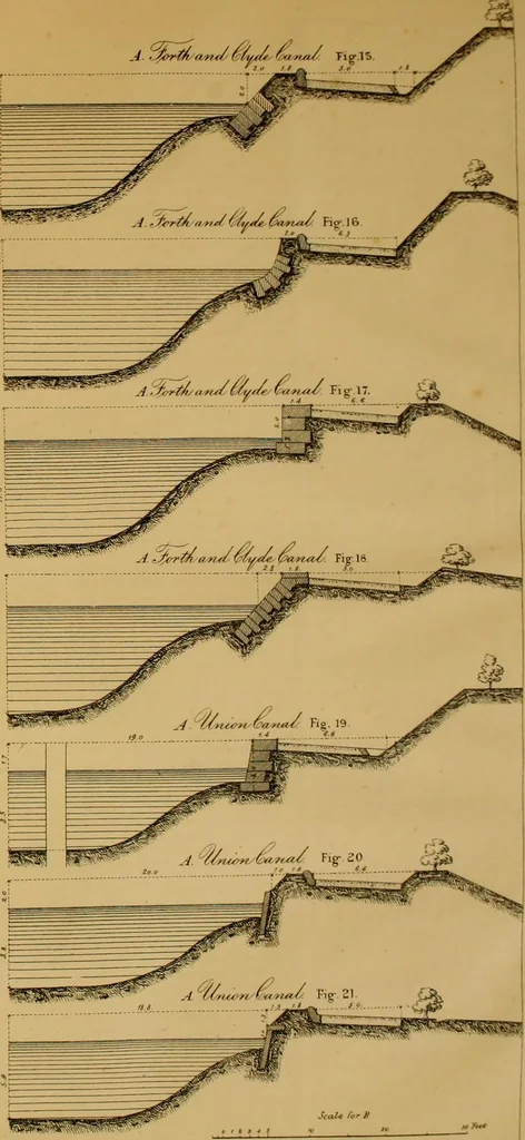 An illustration from The Civil engineer and architect's journal, scientific and railway gazette, 1839, leaf 121