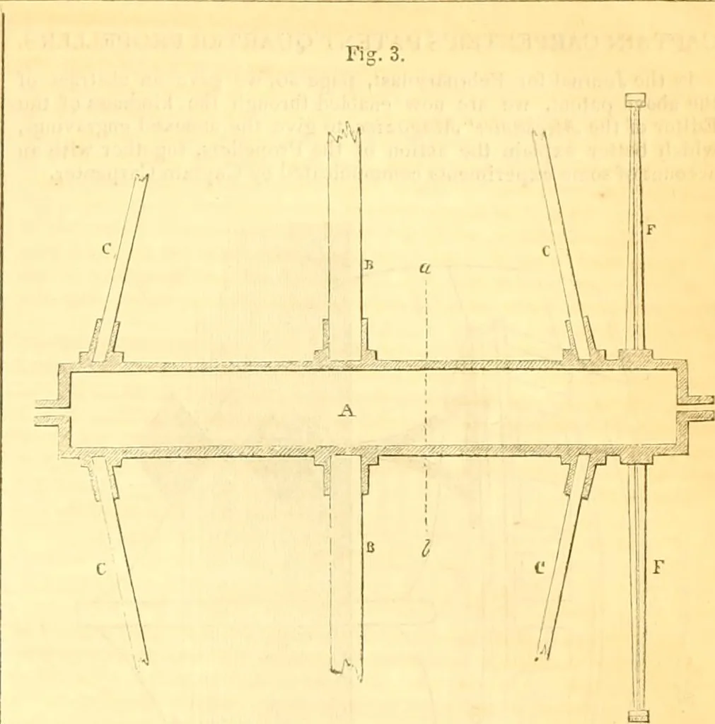An illustration from The Civil engineer and architect's journal, scientific and railway gazette, 1839, leaf 182