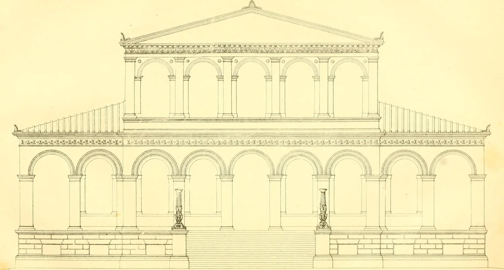 An illustration from The Civil engineer and architect's journal, scientific and railway gazette, 1839, leaf 203