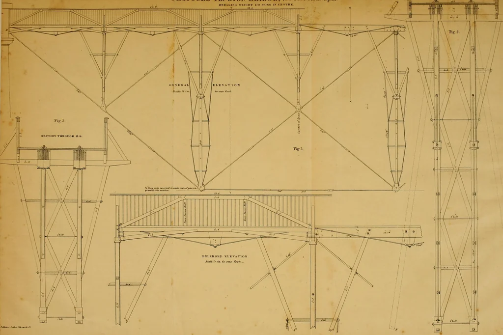 An illustration from The Civil engineer and architect's journal, scientific and railway gazette, 1839, leaf 245