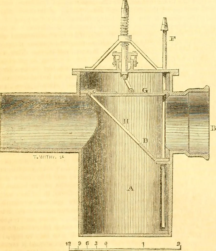 An illustration from The Civil engineer and architect's journal, scientific and railway gazette, 1839, leaf 418