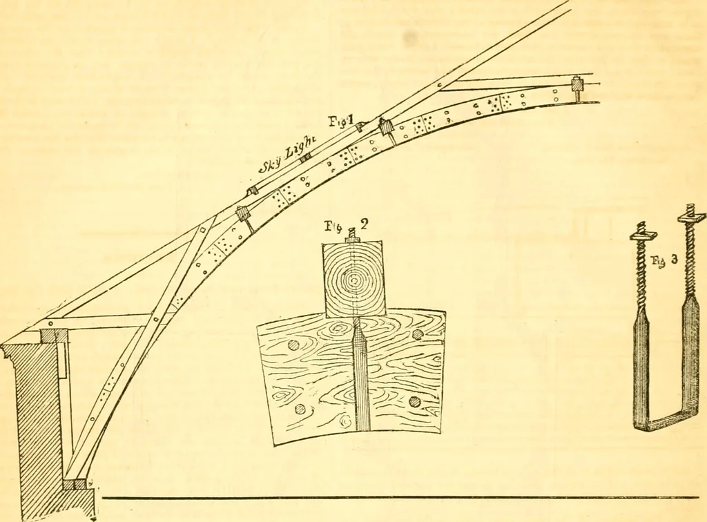 An illustration from The Civil engineer and architect's journal, scientific and railway gazette, 1839, leaf 455