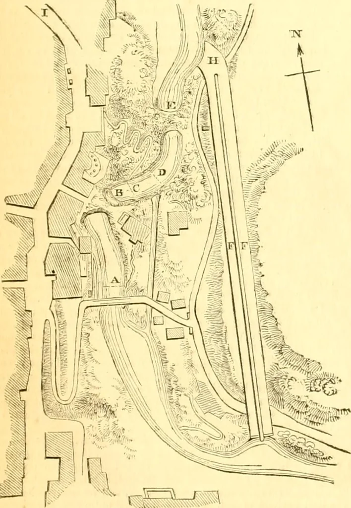 An illustration from The Civil engineer and architect's journal, scientific and railway gazette, 1839, leaf 51