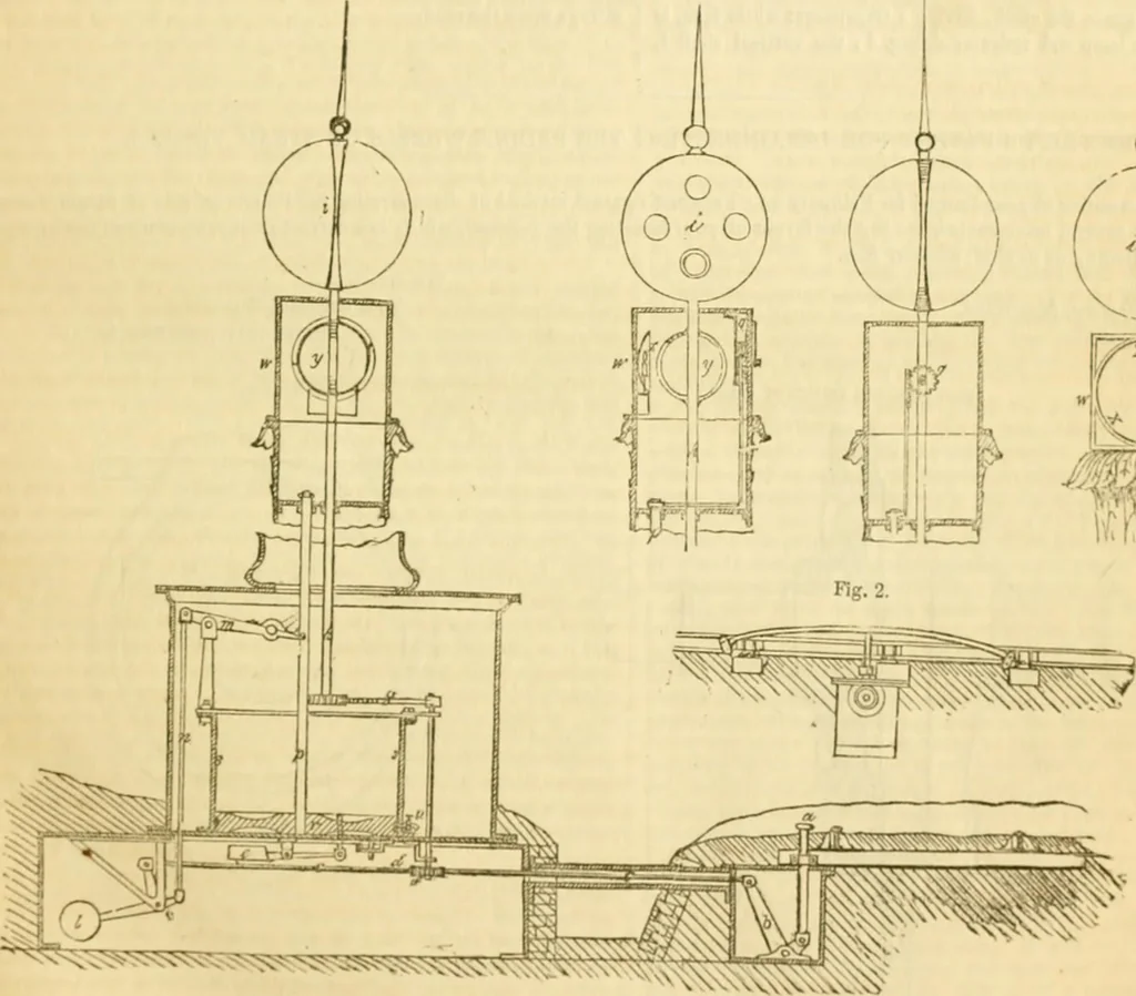 An illustration from The Civil engineer and architect's journal, scientific and railway gazette, 1839, leaf 130