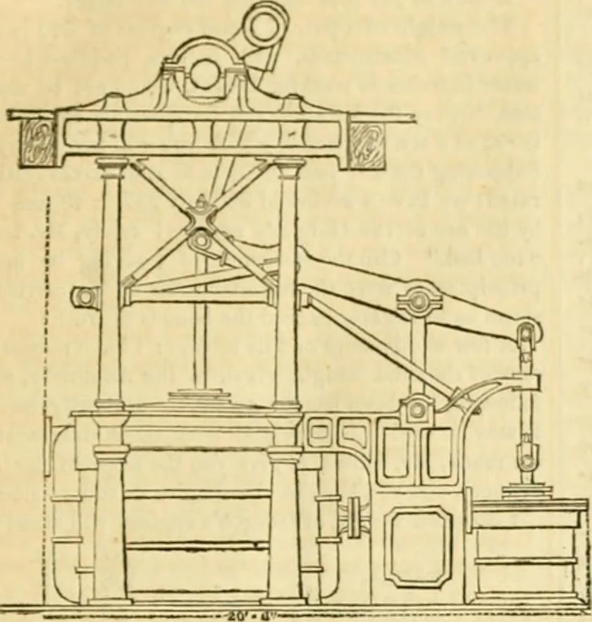 An illustration from The Civil engineer and architect's journal, scientific and railway gazette, 1839, leaf 14